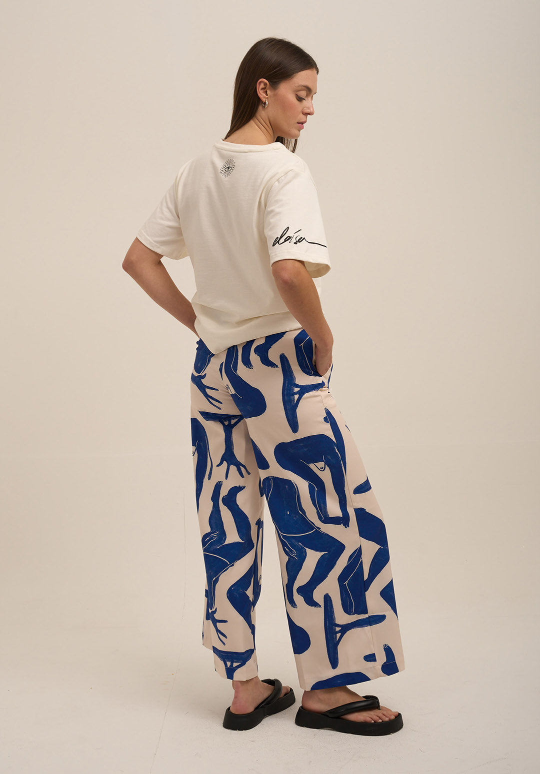 Blue Isadora Pants