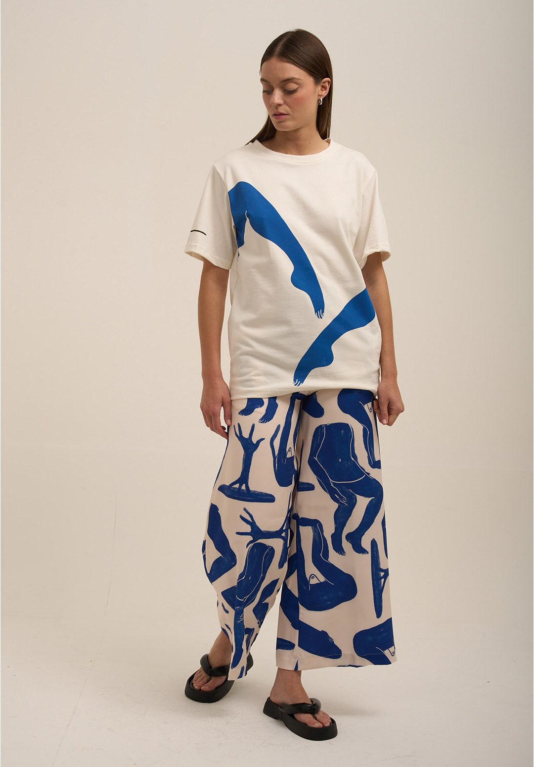 Blue Isadora Pants