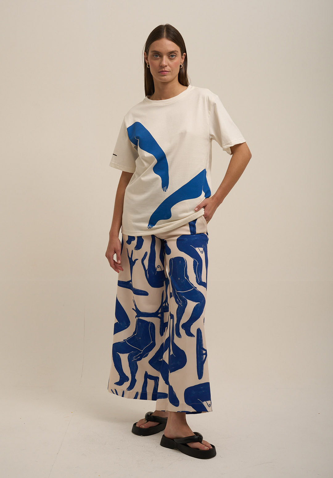 Blue Isadora Pants