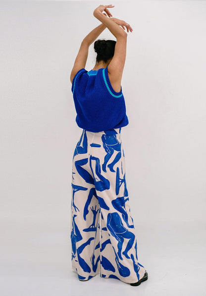 Blue Isadora Pants