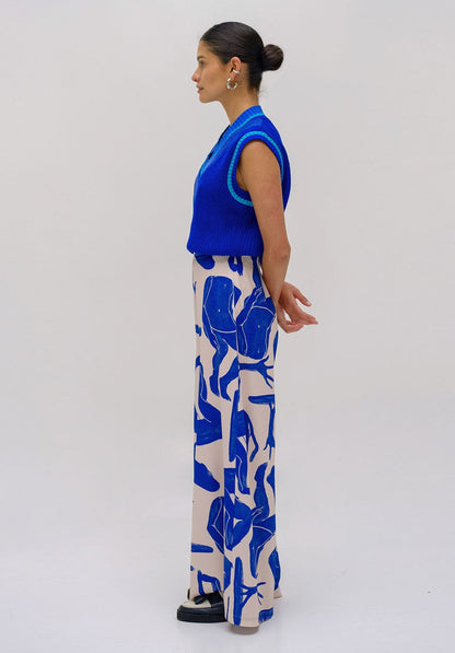 Blue Isadora Pants